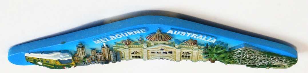 Melbourne Australia Souvenir Fridge Magnet ご当地マグネット お土産 オーストラリア メルボルン