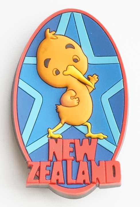 Kiwi New Zealand Japan Souvenir Fridge Magnet ご当地マグネット お土産 ニュージーランド キウイ