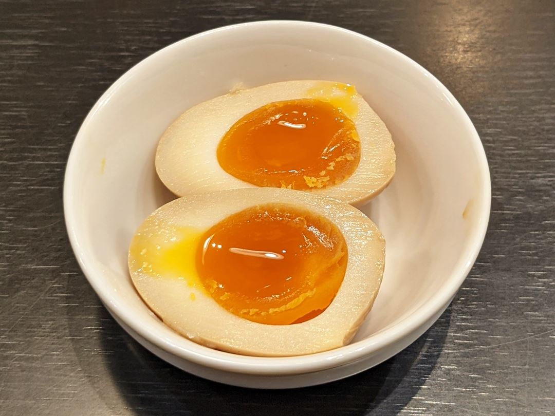 喜多方ラーメン坂内 トッピング 味付玉子 Kitakata Ramen Bannai Topping Seasoned Boiled Egg