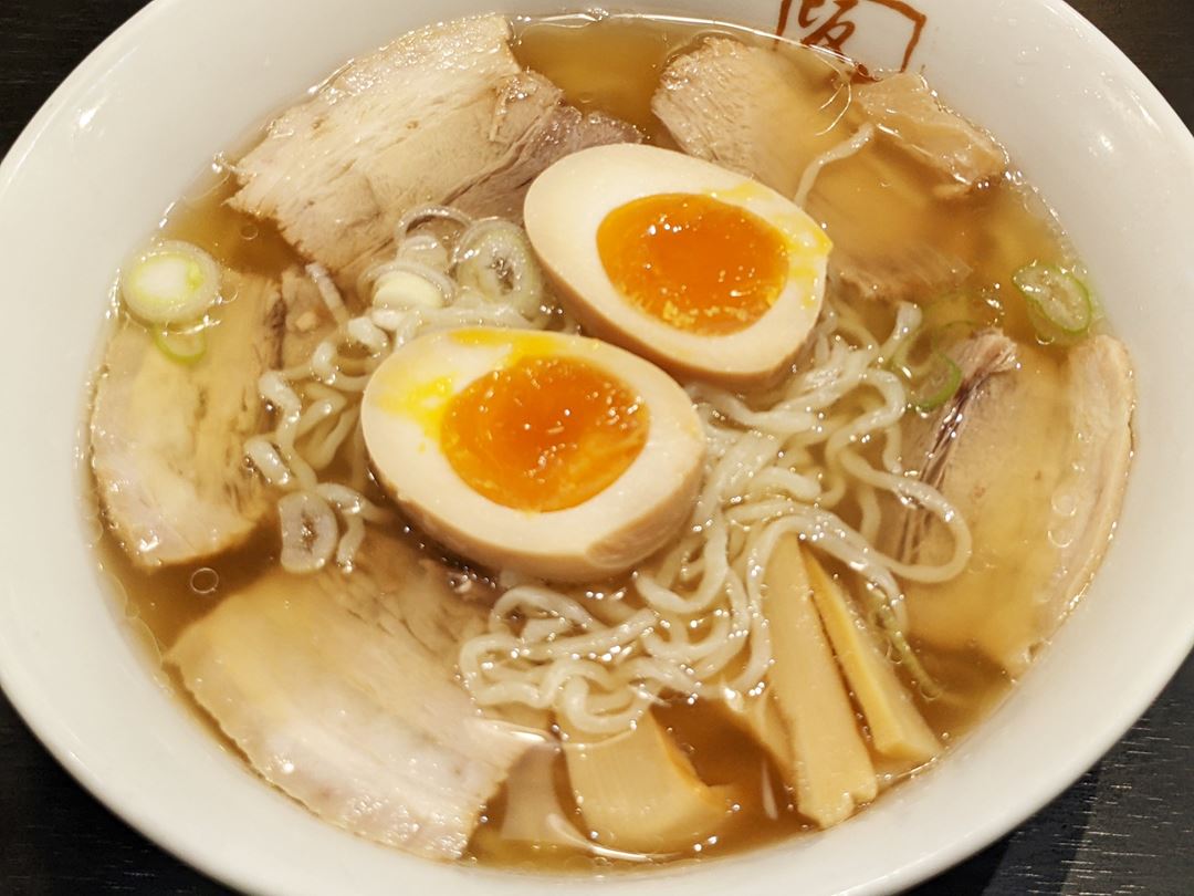 喜多方ラーメン坂内 味玉ラーメン Kitakata Ramen Bannai