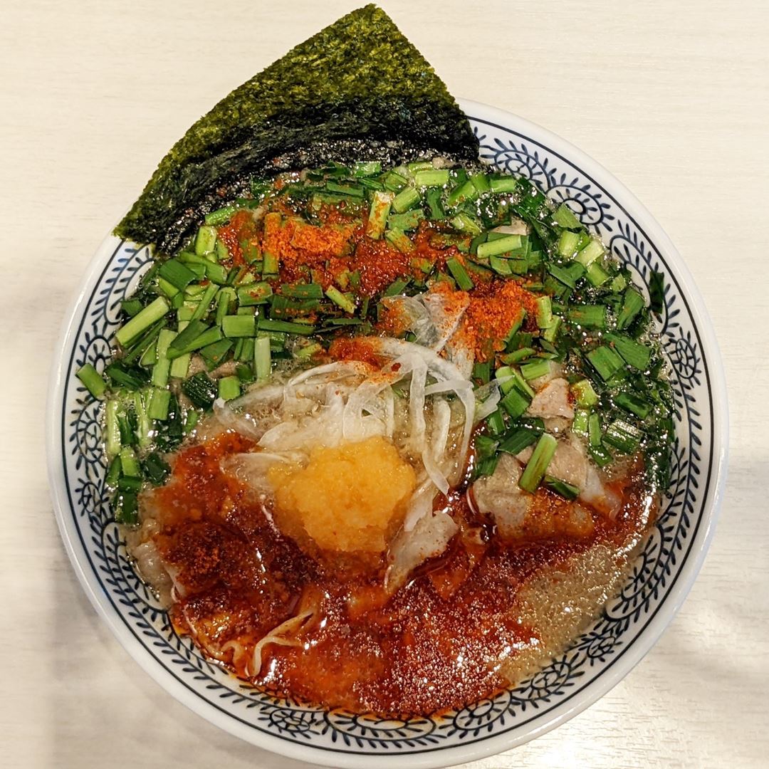 丸源ラーメン 辛肉そば MARUGEN RAMEN