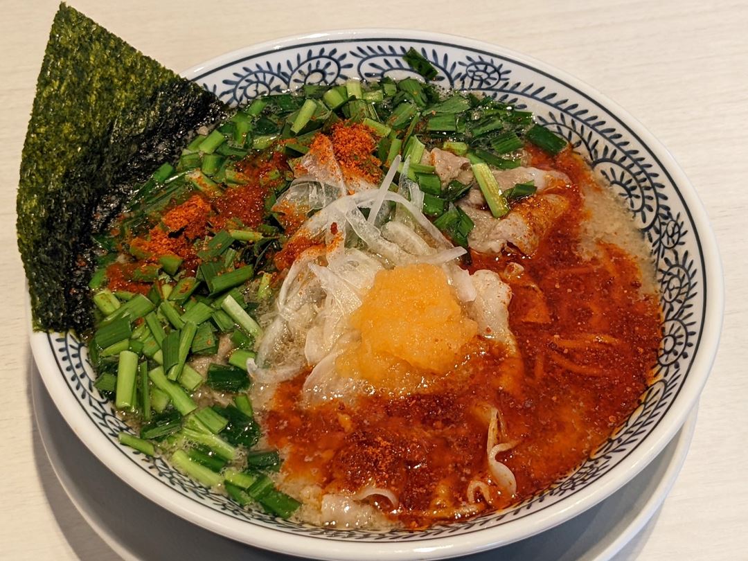 丸源ラーメン 辛肉そば MARUGEN RAMEN