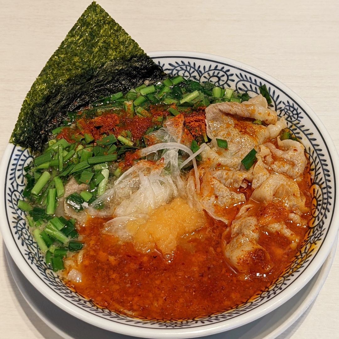 丸源ラーメン 辛肉そば MARUGEN RAMEN