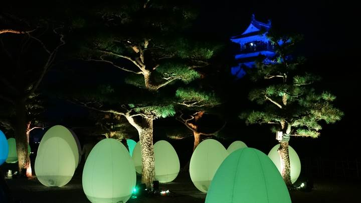 teamLab, Kochi Castle チームラボ 高知城