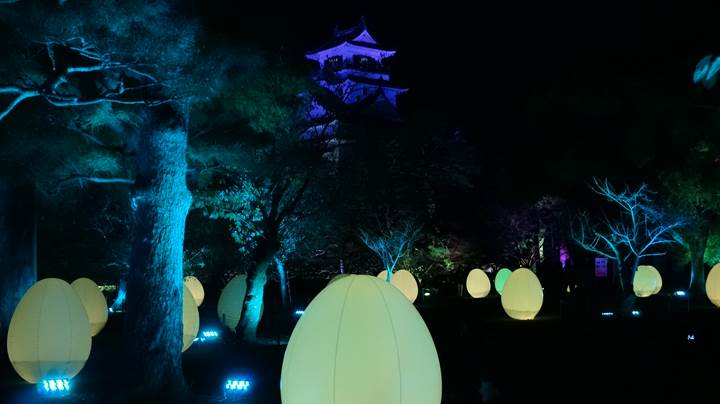 teamLab, Kochi Castle チームラボ 高知城