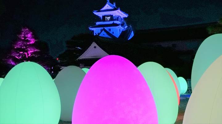 teamLab, Kochi Castle チームラボ 高知城