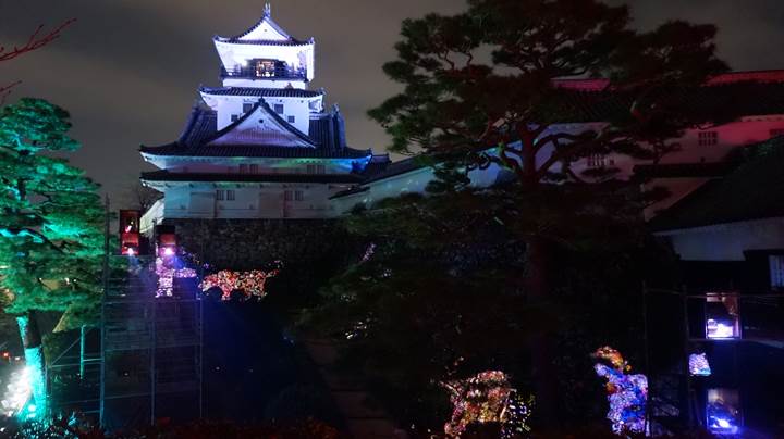 teamLab, Kochi Castle チームラボ 高知城