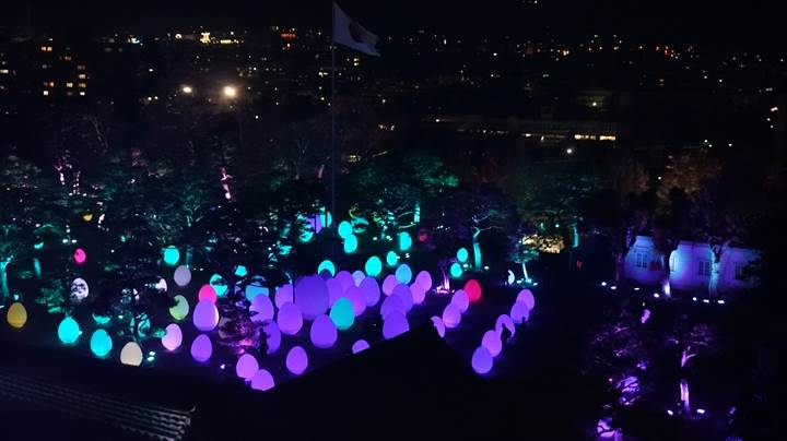 teamLab, Kochi Castle チームラボ 高知城