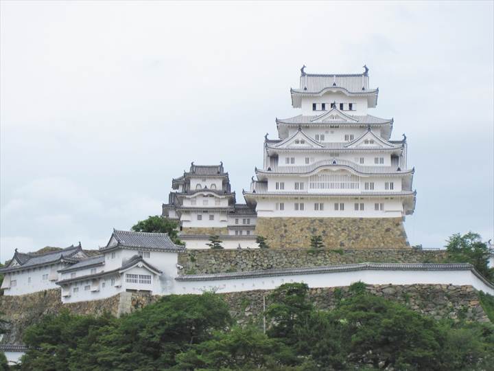 World Cultural Heritage and National Treasure Himeji Castle 世界文化遺産 国宝 姫路城