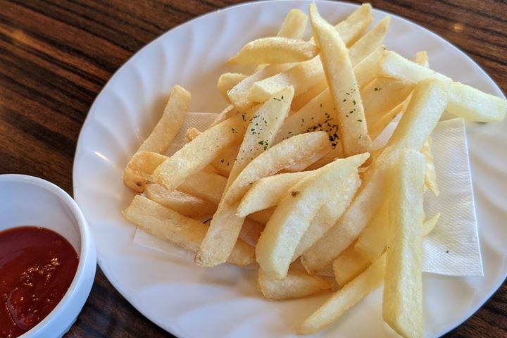 French Fries ポテトフライ - Boneless Beef Short Rib Lunch Set Meal 2.82oz - 焼肉 安楽亭 Yakiniku ANRAKUTEI