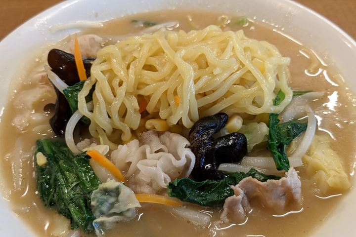 Champon Noodles (Vegetable Ramen) 青菜野菜ちゃんぽん - MARUGEN RAMEN 丸源ラーメン