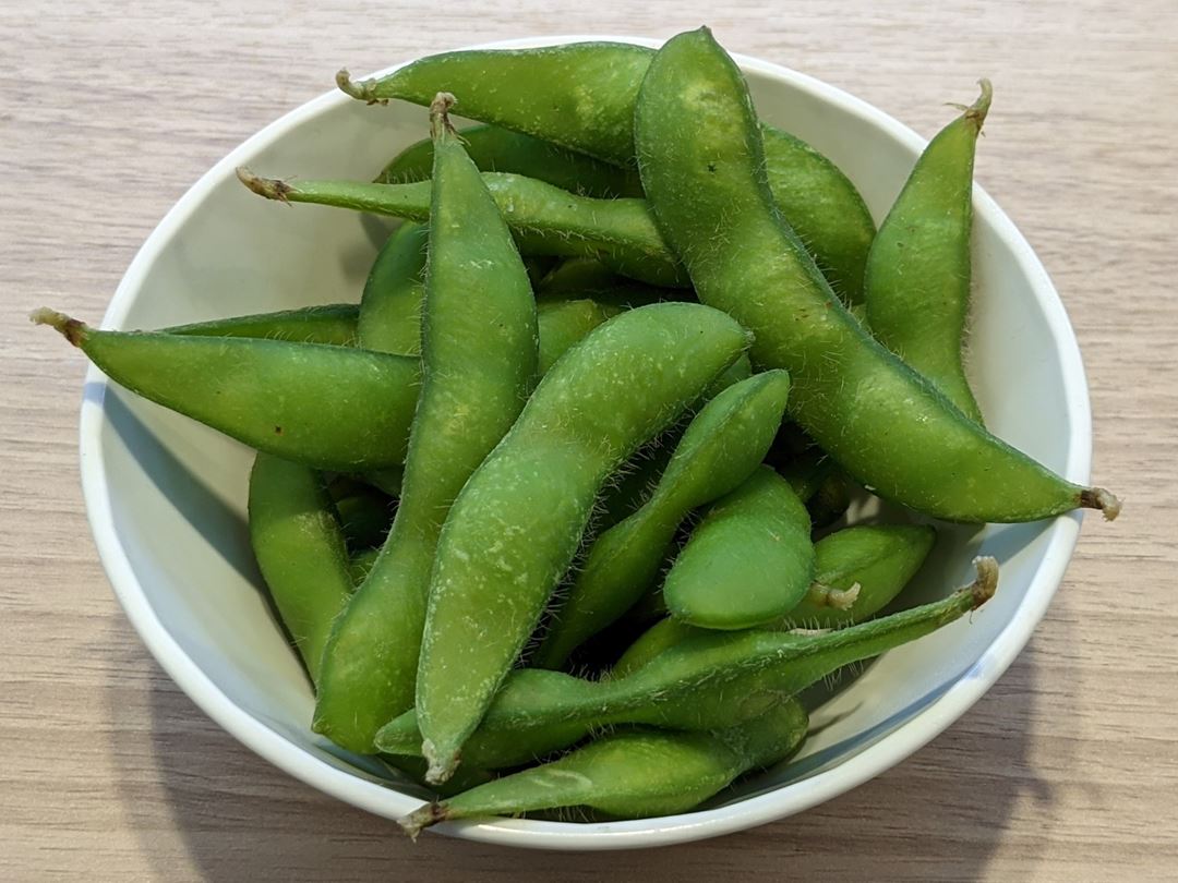 Edamame Green Soybeans 枝豆 KAPPASUSHI (KAPPAZUSHI) かっぱ寿司