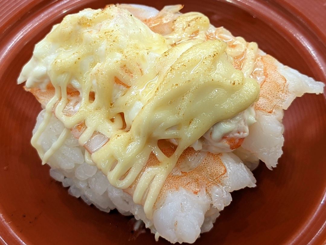 Seared Shrimp Gratin えびマヨクラタン風 Conveyor Belt Sushi Restaurant (Sushi Go Round) KURASUSHI くら寿司