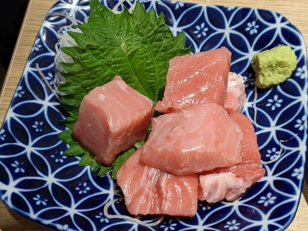Premium Tuna Sashimi 本まぐろブツ Hoteichan ほていちゃん上野4号店 居酒屋