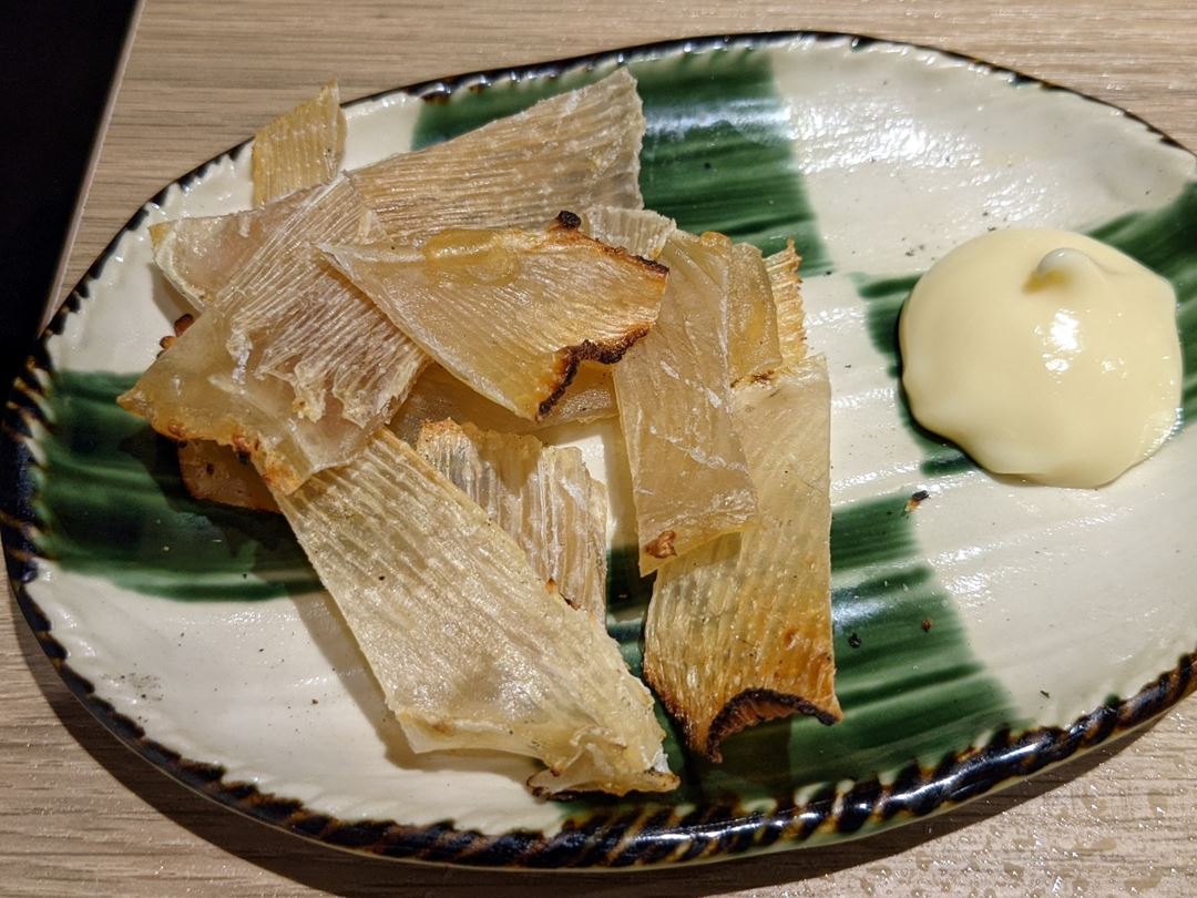 Grilled Ray Fin エイヒレ炙り Hoteichan ほていちゃん上野4号店 居酒屋