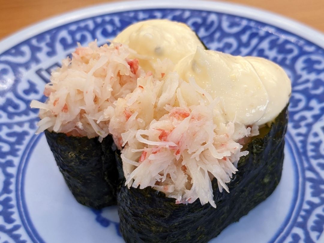 Crab Tartar かにタルタル軍艦 Conveyor Belt Sushi Restaurant (Sushi Go Round) KURASUSHI くら寿司