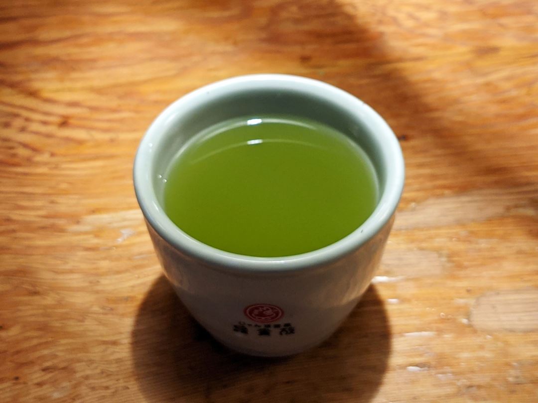 Torikizoku 鳥貴族 Hot Green Tea あがり 温かいお茶