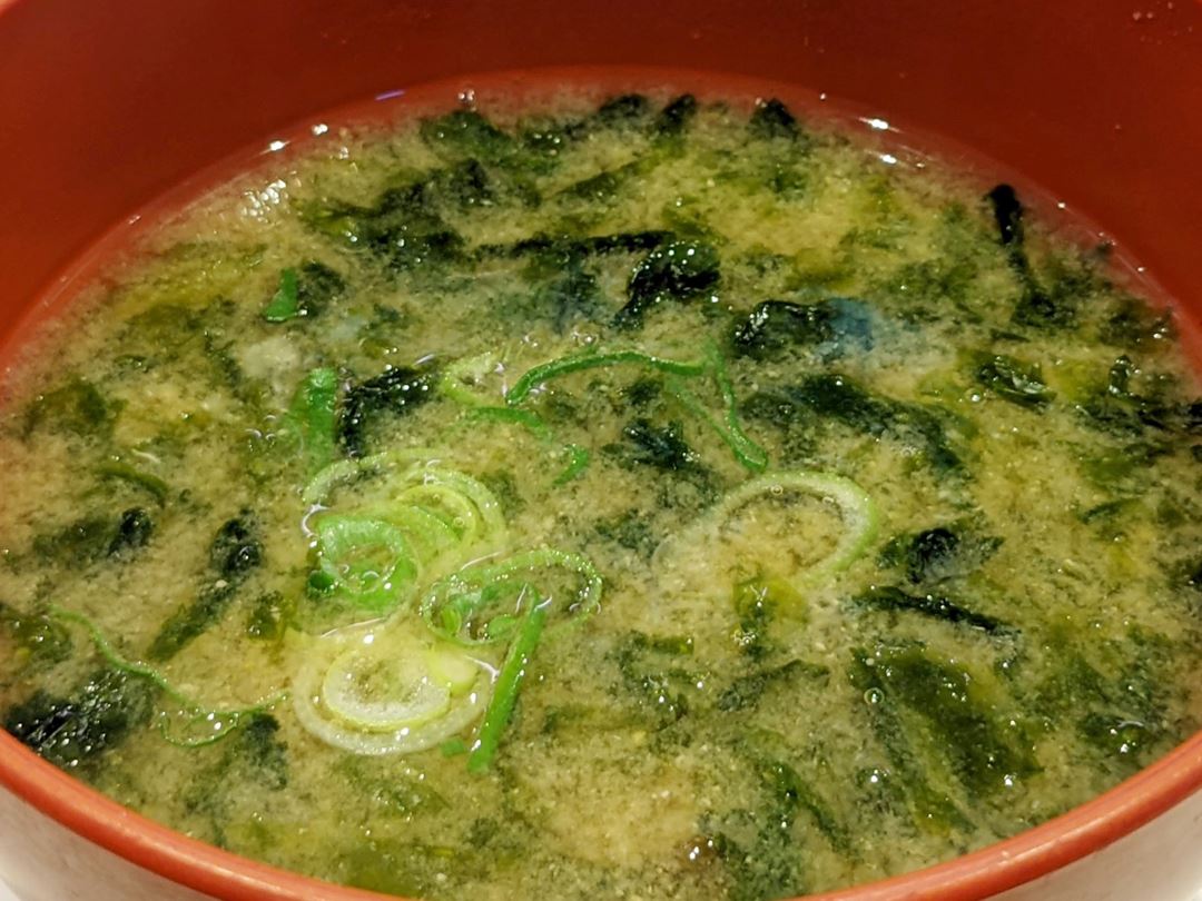 Sea Lettuce AOSANORI Miso Soup あおさみそ汁 HAMAZUSHI はま寿司 HAMASUSHI