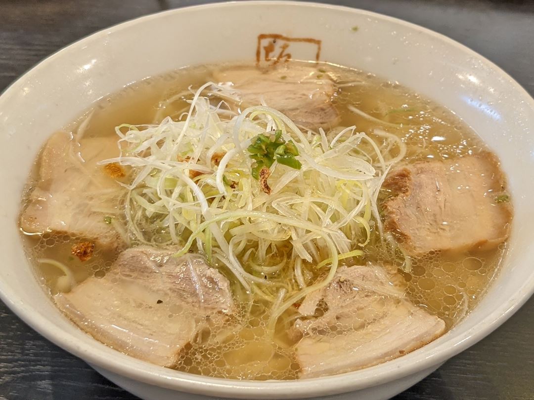 喜多方ラーメン坂内 Kitakata Ramen Bannai 青唐ねぎ塩 Green Chili Shio Negi