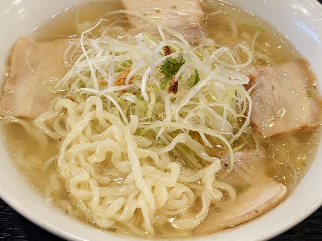 喜多方ラーメン坂内 Kitakata Ramen Bannai 青唐ねぎ塩 Green Chili Shio Negi