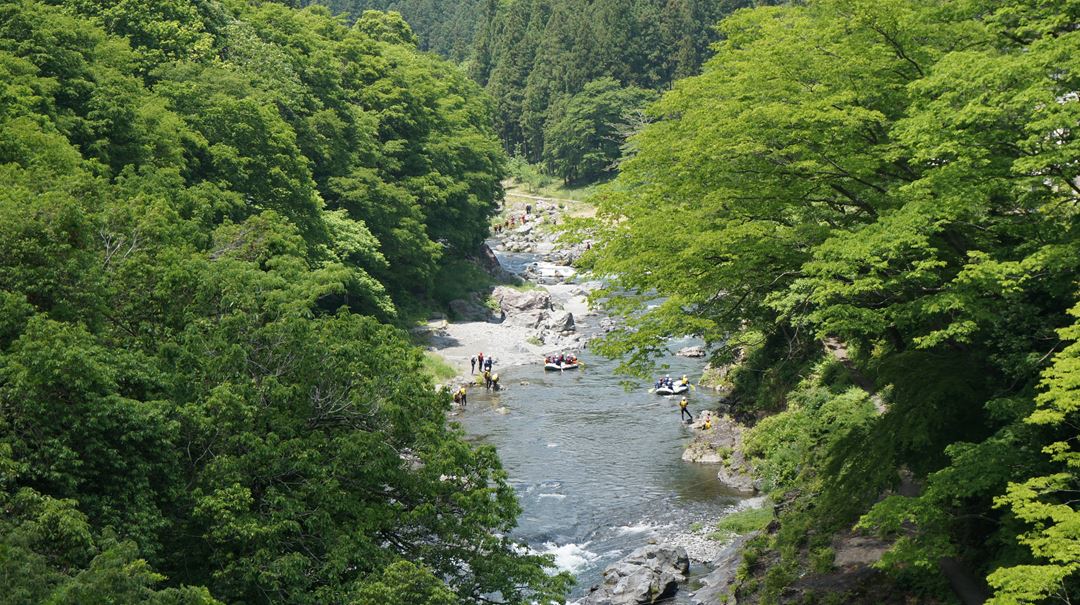東京 御岳渓谷遊歩道 御嶽駅 Mitake Valley Riverside Trail - Tokyo