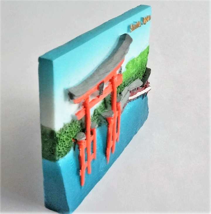 Japanese Souvenir Fridge Magnet ご当地マグネット お土産 広島 宮島 嚴島神社
