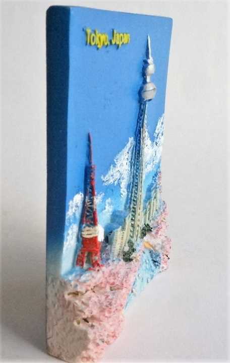 Japanese Souvenir Fridge Magnet ご当地マグネット お土産 東京タワー スカイツリー