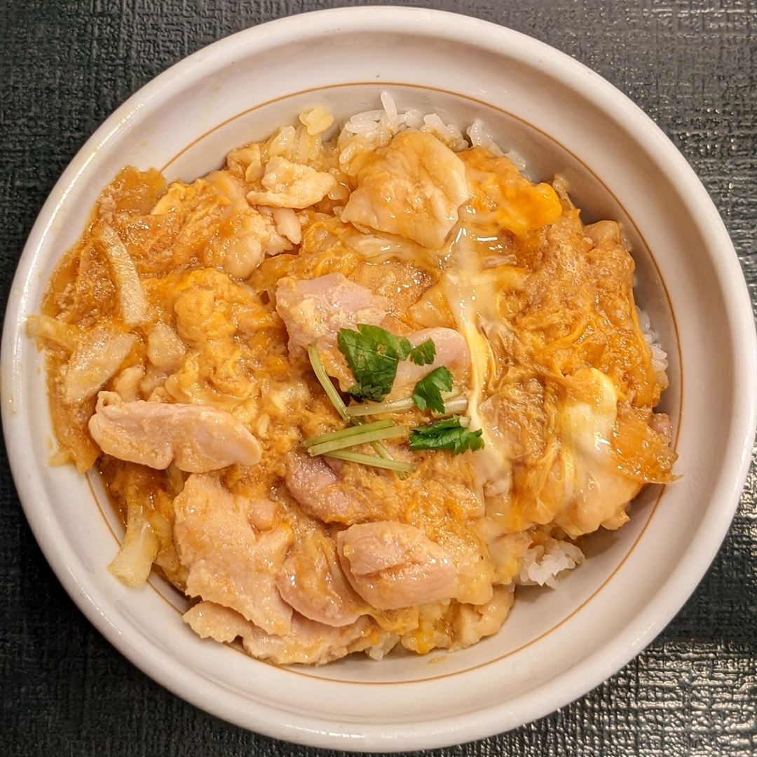 なか卯 親子丼 NAKAU Chicken and Egg Rice Bowl