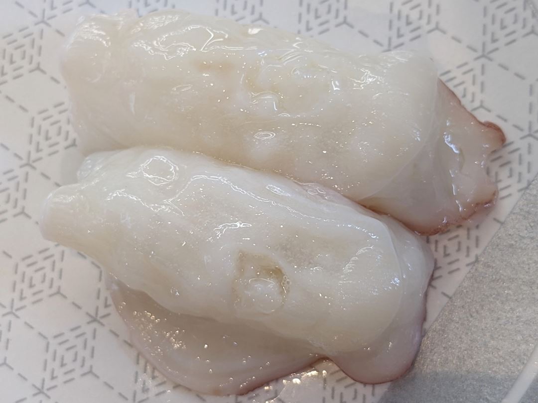 北海道産水だこ はま寿司 Hokkaido Octopus HAMASUSHI