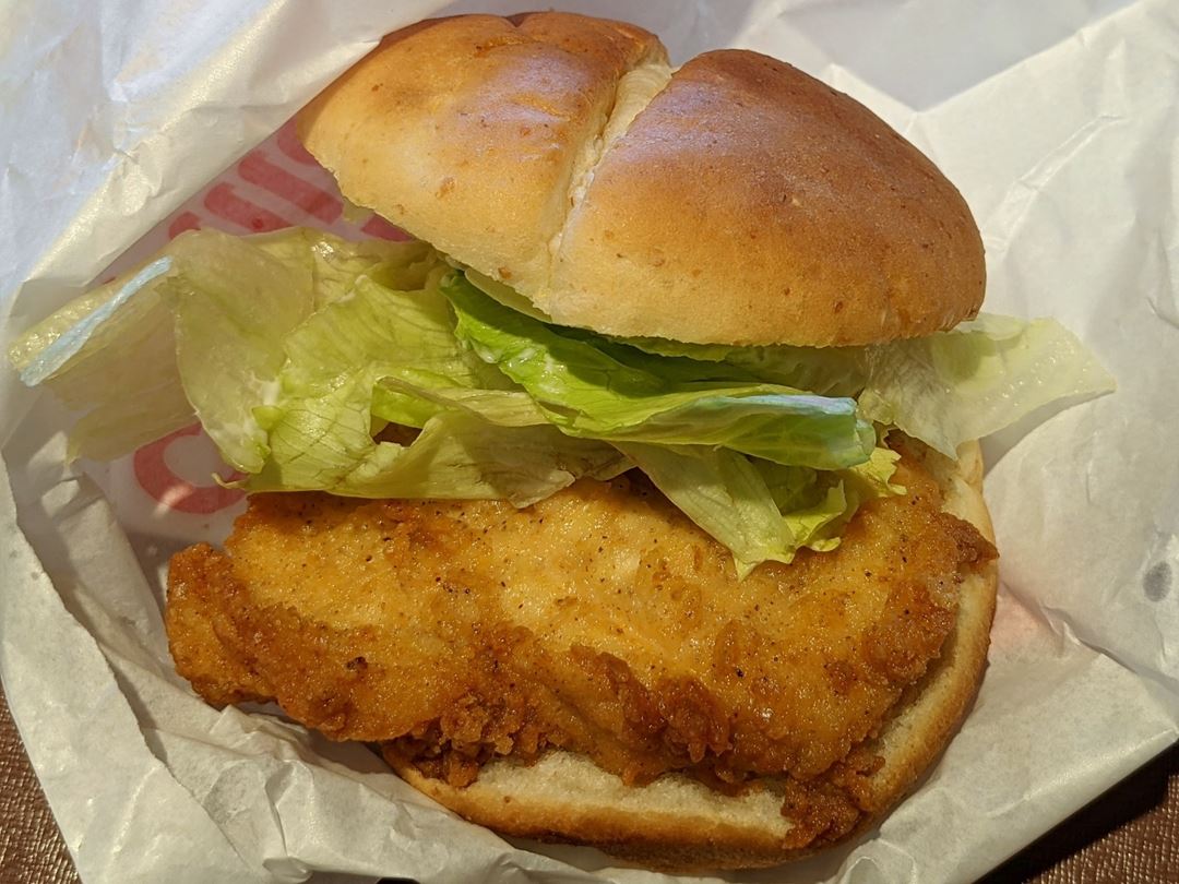 チキンフィレサンド ケンタッキーフライドチキン Chicken Fillet Sandwich KFC KENTUCKY FRIED CHICKEN