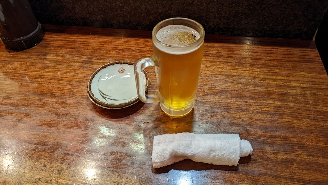 ノンアルコールビール 4ヵ月のかに 名前のない蟹屋 高知 Crab Restaurant