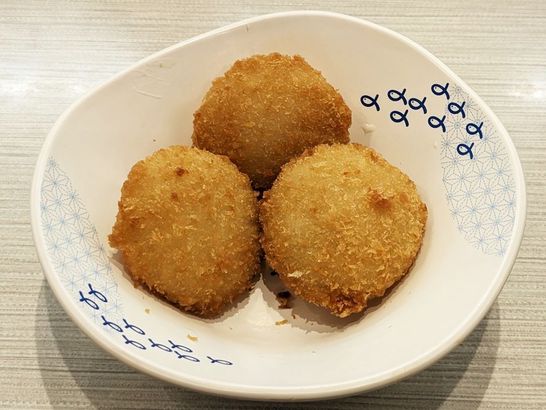 広島県産牡蠣クリームコロッケ Oyster Cream Croquette カキ HAMAZUSHI はま寿司 HAMASUSHI