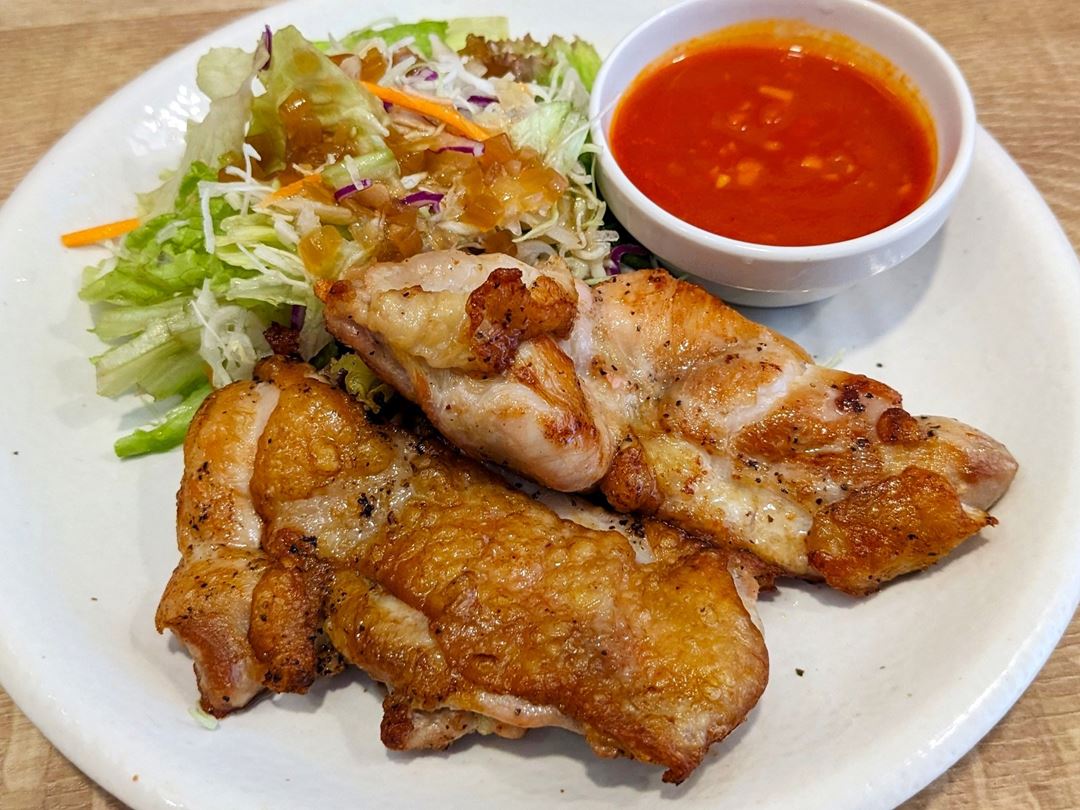 Grilled Chicken Garlic Sauce 若鶏のグリルガーリックソース Cafe Restaurant GUSTO カフェレストラン ガスト