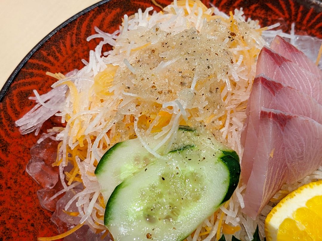 高知 西村商店 アグリコレット ブリぬたの刺身 AGRI COLLETTO Yellowtail Sashimi