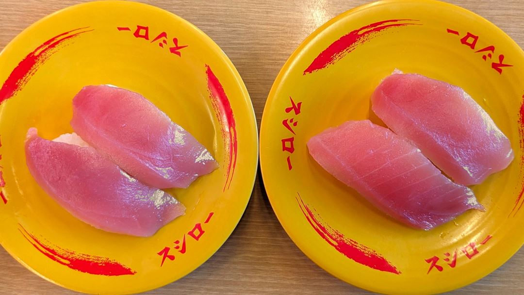 スシロー 超大切りキハダまぐろ XL Yellowfin Tuna SUSHIRO
