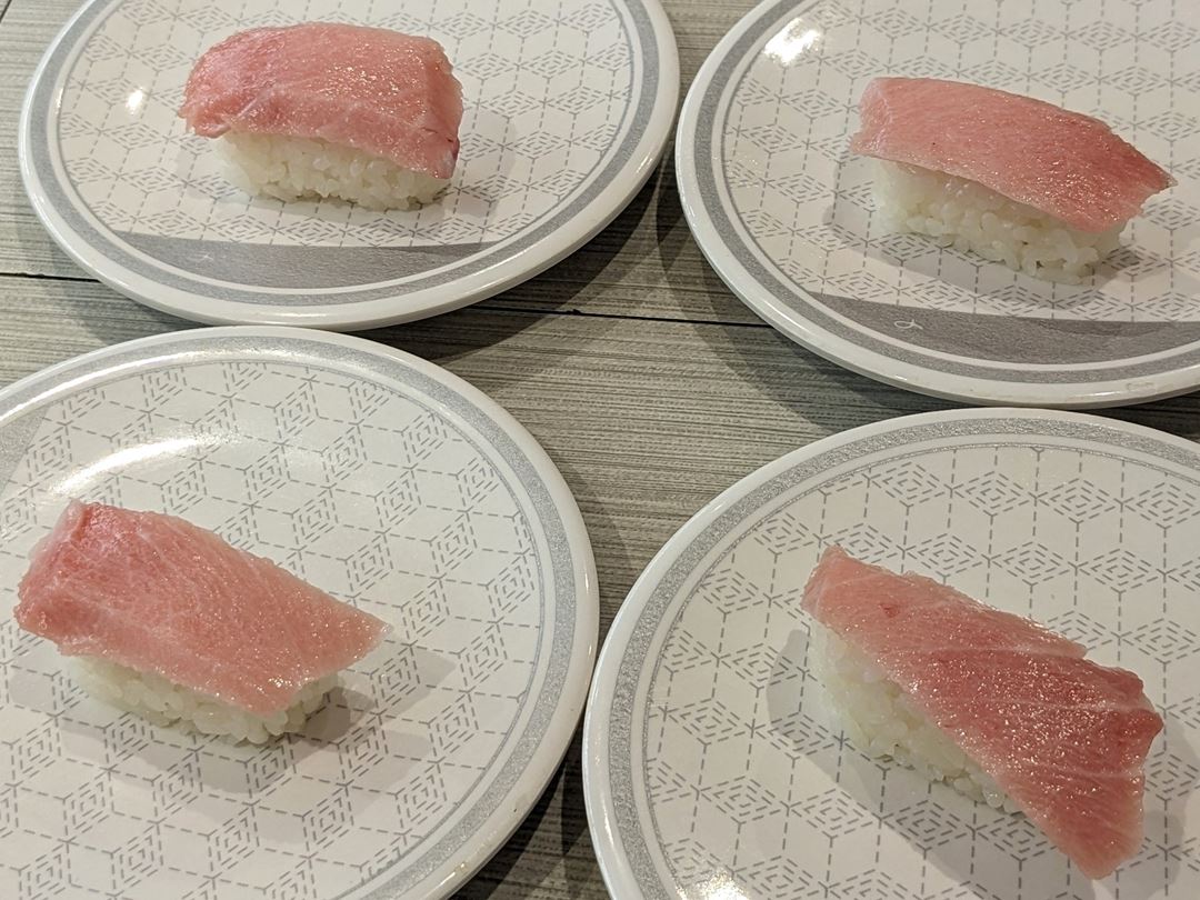 みなみまぐろ大とろ はま寿司 Southern Special Fatty Tuna HAMASUSHI