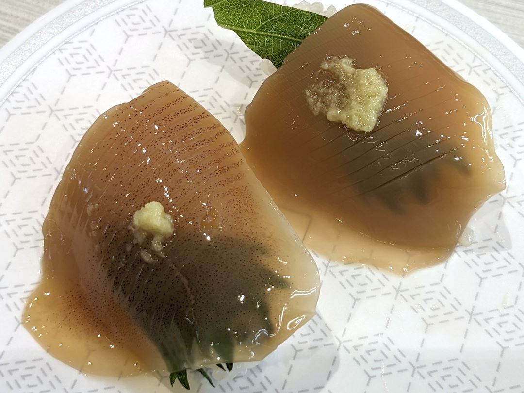 漬け真いか耳 Pickled Squid Fin HAMAZUSHI はま寿司 HAMASUSHI