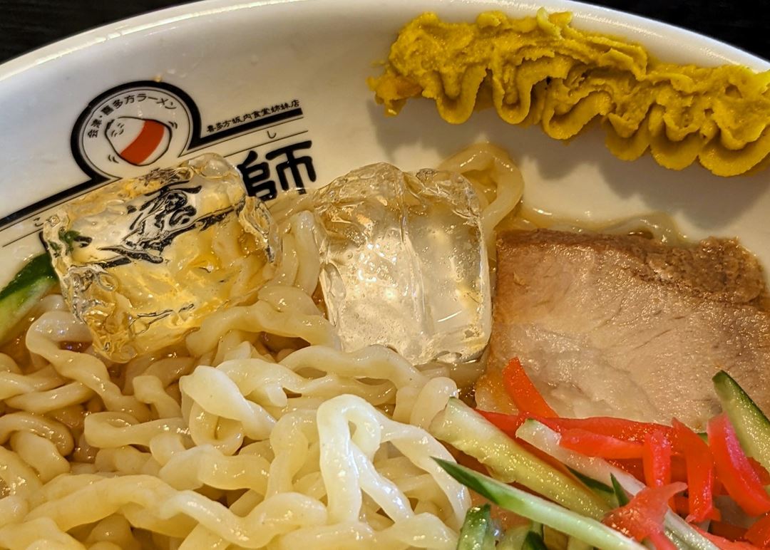 喜多方ラーメン坂内 中華風冷やしラーメン Kitakata Ramen Bannai