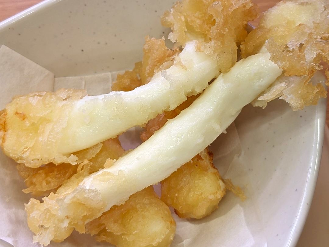 スシロー モッツァレラチーズ天ぷら Mozzarella Tempura SUSHIRO