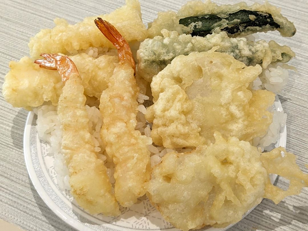 天丼 天ぷら Tempura Rice HAMASUSHI