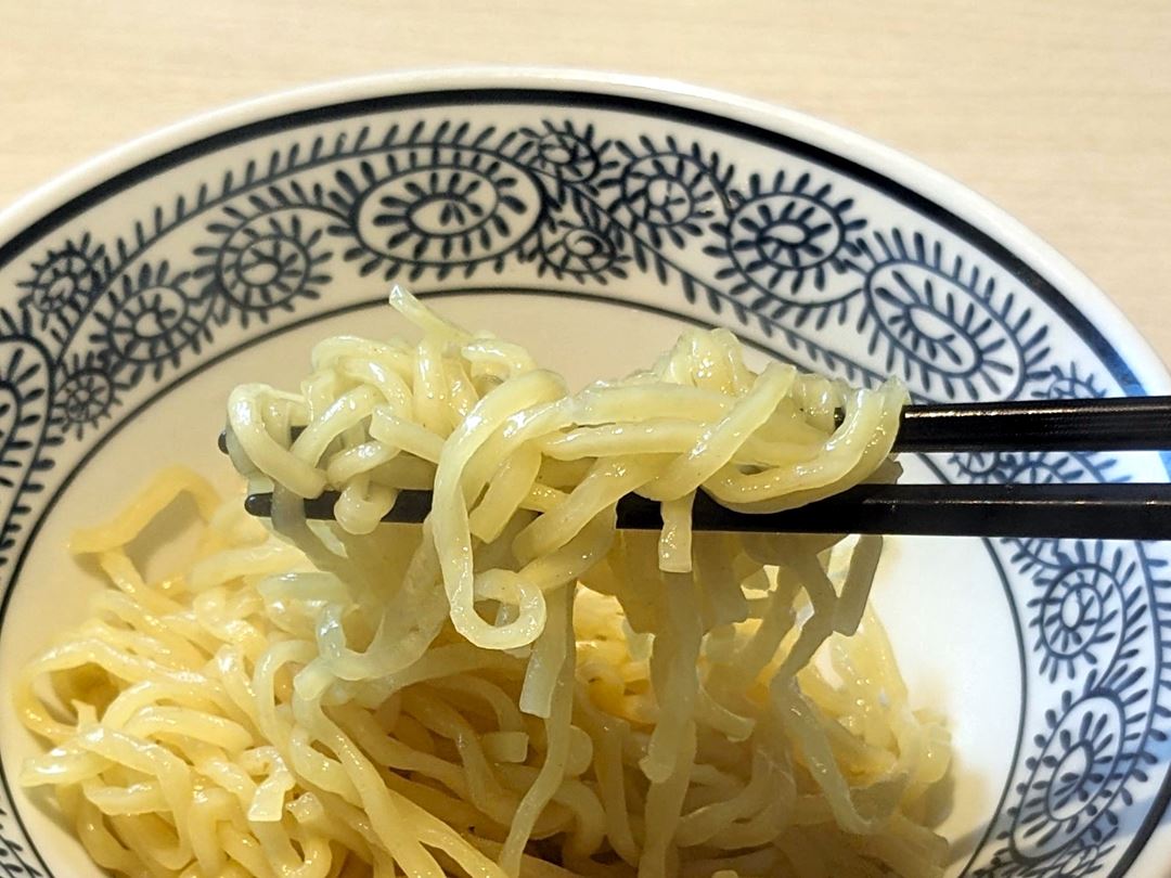 丸源ラーメン 替え玉 太麺 味噌用 温 MARUGEN RAMEN