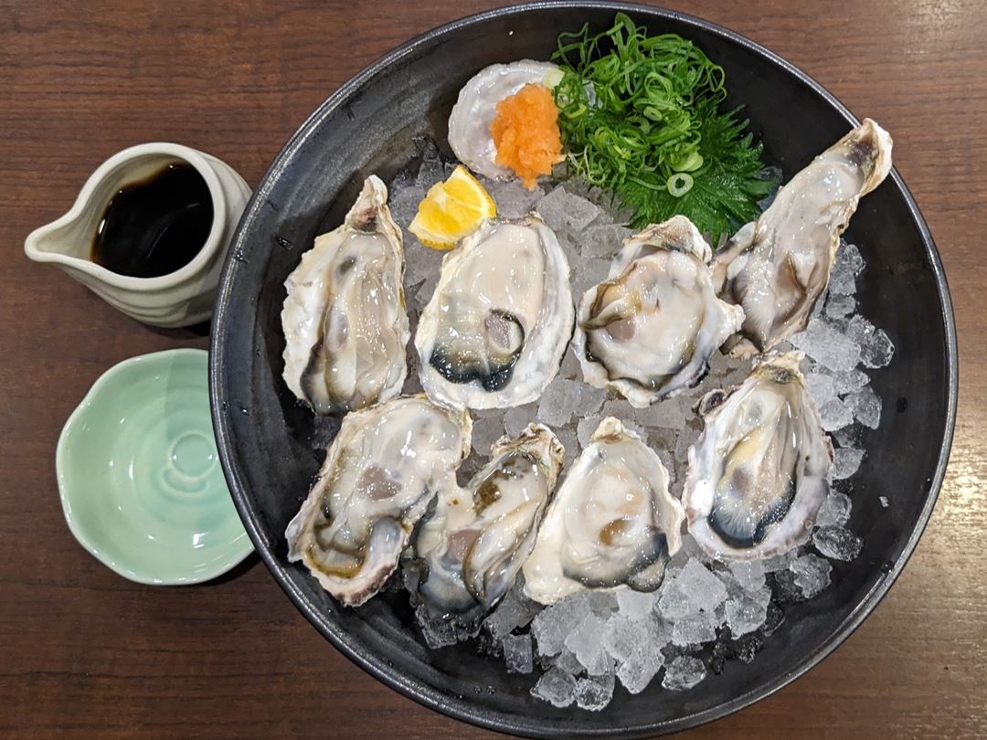 庄や JR高知駅店 居酒屋 国産生牡蠣 カキ100円キャンペーン