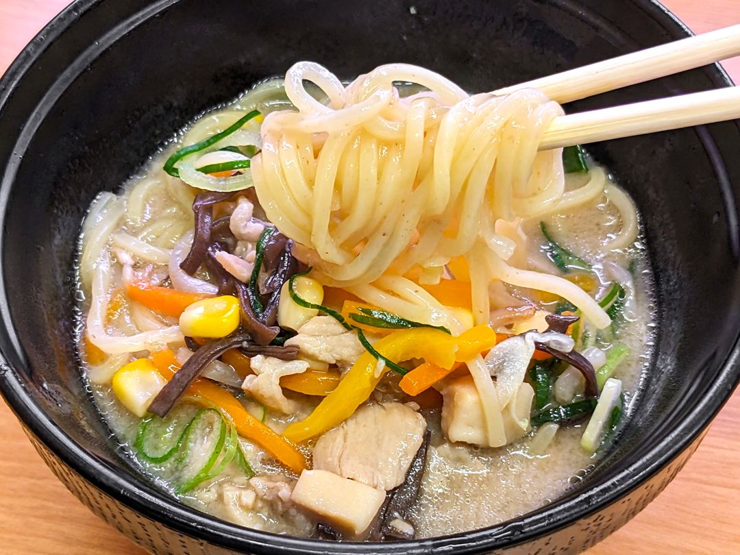 スシロー 長崎ちゃんぽん風ラーメン Nagasaki Champon Style Ramen SUSHIRO