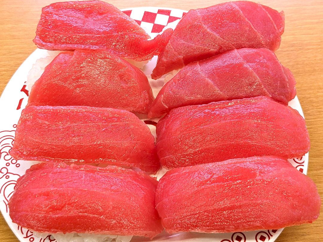 スシロー 本鮪赤身 Lean Bluefin Tuna SUSHIRO