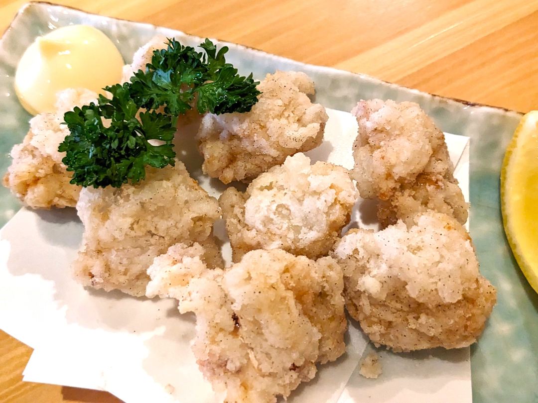 とんびからあげ イカ唐揚げ おき楽酒場 居酒屋 高知グルメ 香南市 野市町