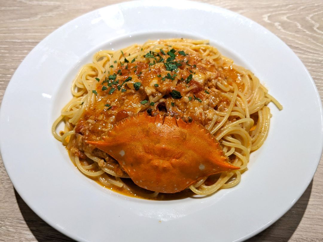 カプリチョーザ 渡り蟹のトマトクリーム 高知 メニュー Capricciosa