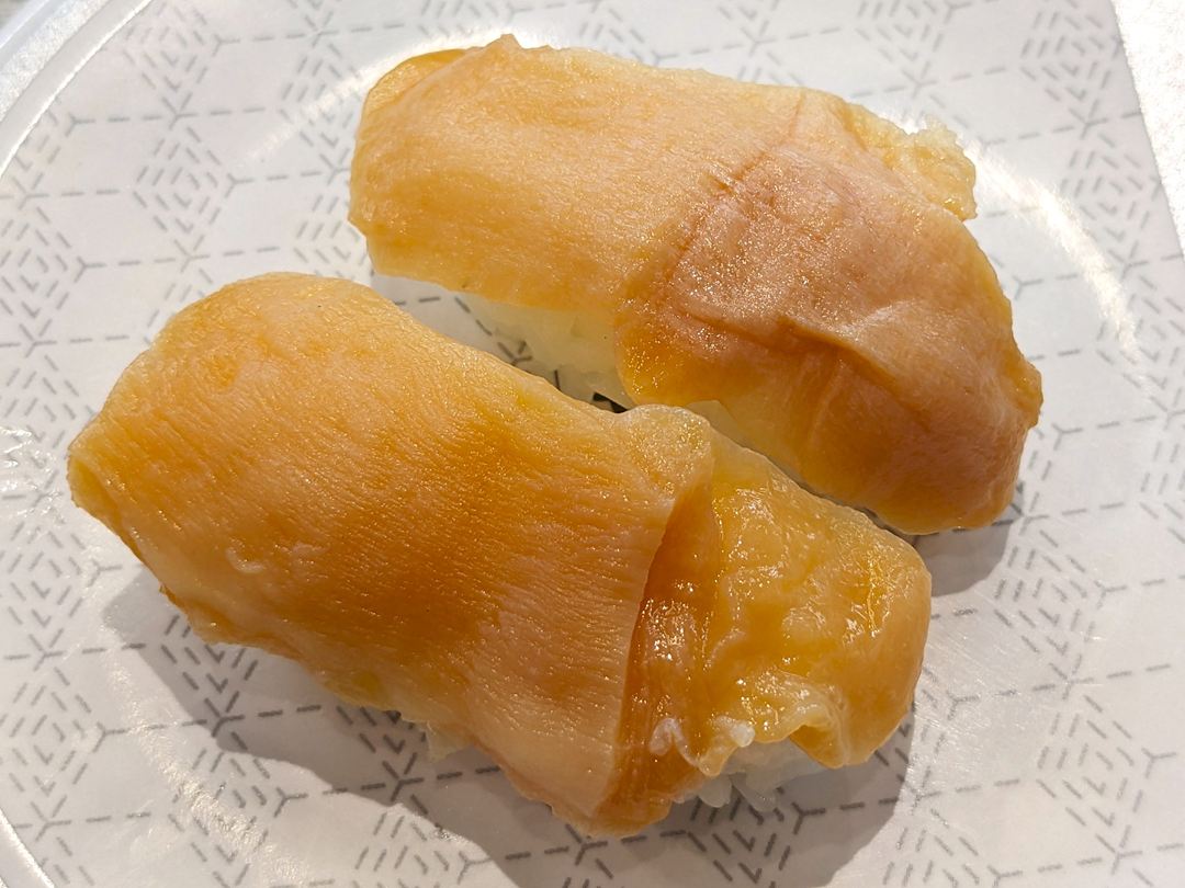 黒みる貝 はま寿司 Black Geoduck HAMASUSHI