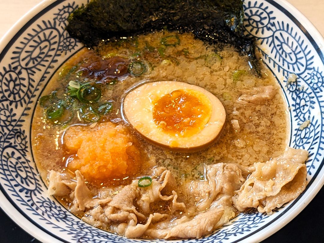丸源ラーメン 肉そばつけ麺 大盛 MARUGEN RAMEN
