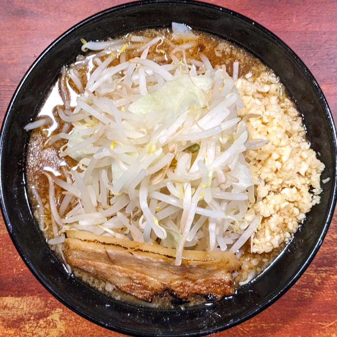 高知 マルトクラーメン ムツこいが にんにく野菜マシ 二郎インスパイア系 JIRO-inspired Style Ramen
