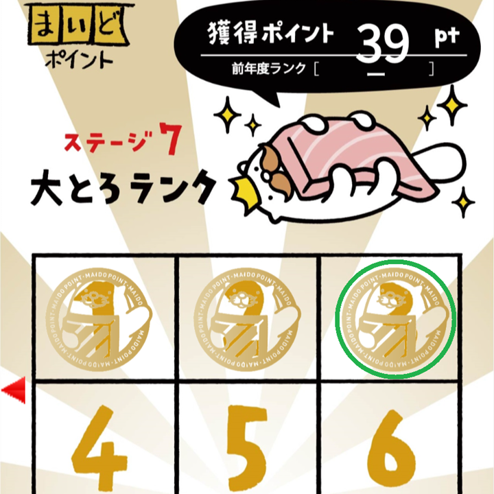 スシロー まいどポイント クーポン SUSHIRO